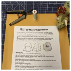 Lil' Monster Puppet Pattern