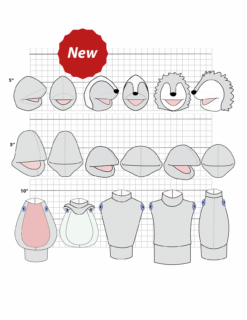 Shape Library Puppet Patterns